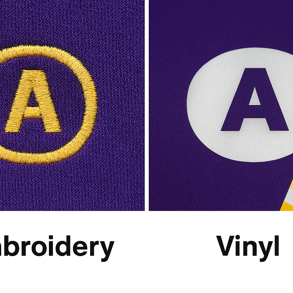 Bordado vs. Vinil Textil: Cuál Ofrece Mayor Durabilidad para Uniformes de Uso Rudo.