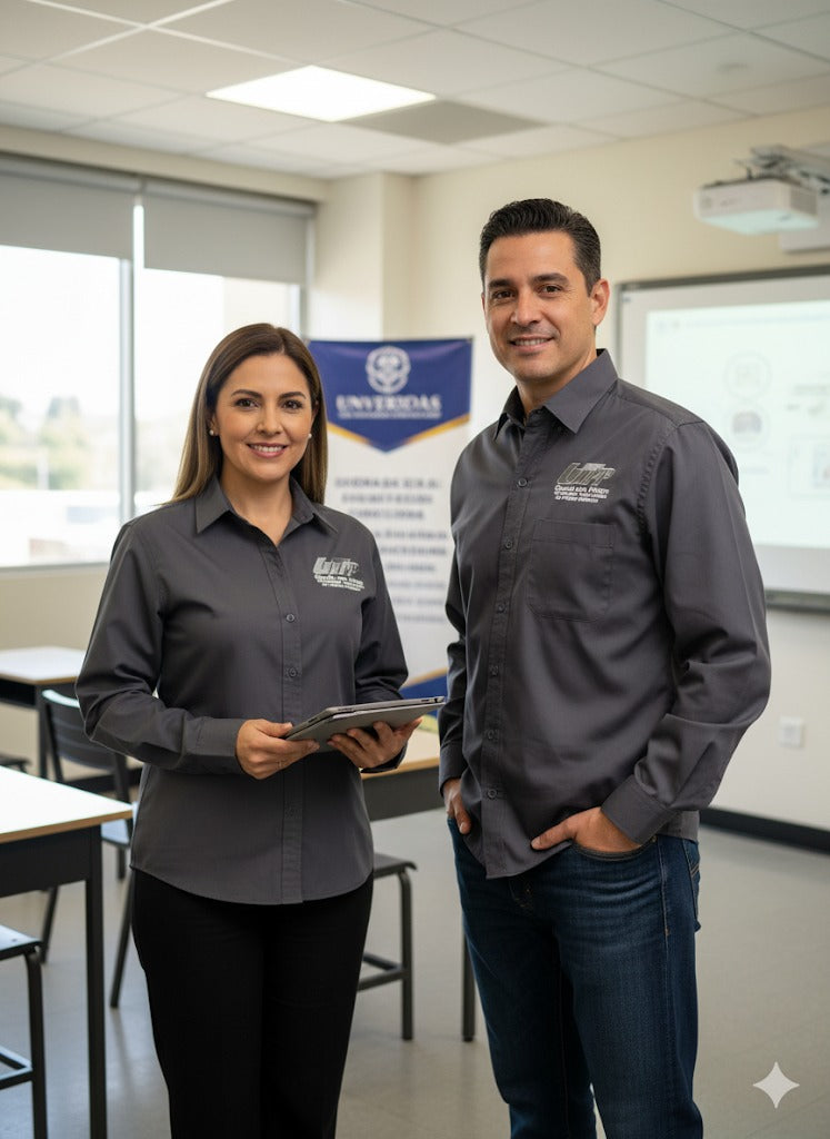 Camisa de Manga Larga Personalizada con Logo – Bordado o Estampado en Vinil | Tohono Graphics