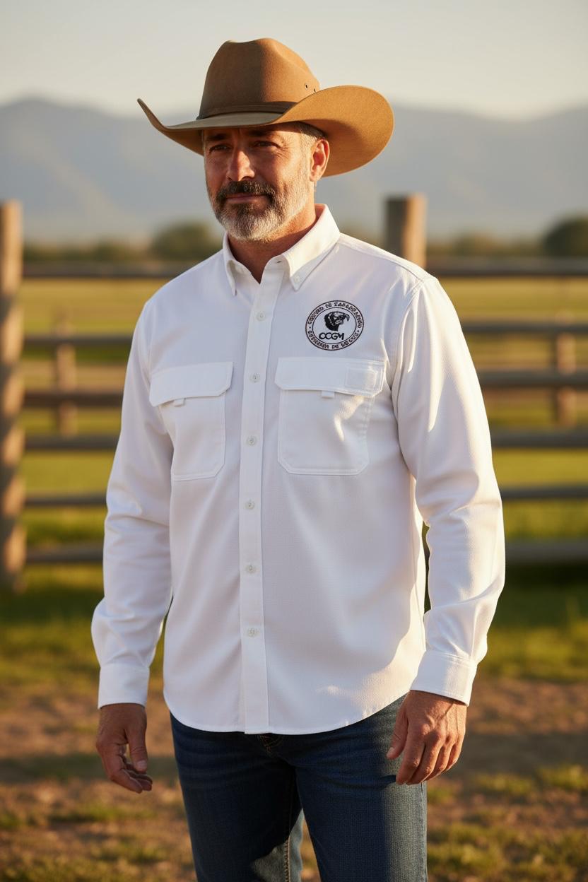 Camisa de Manga Larga Personalizada con Logo – Bordado o Estampado en Vinil | Tohono Graphics