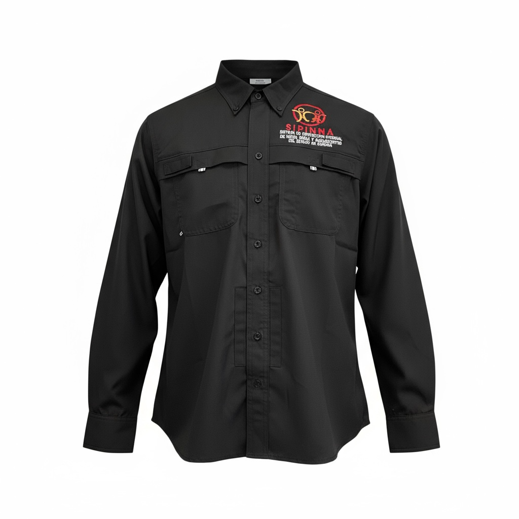 Camisa de Manga Larga Personalizada con Logo – Bordado o Estampado en Vinil | Tohono Graphics