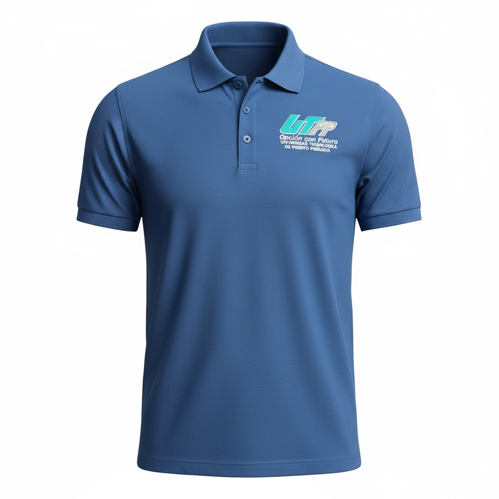 Playera Polo  Sport Dry Fit Premium Bordada al frente y Nombre incluido