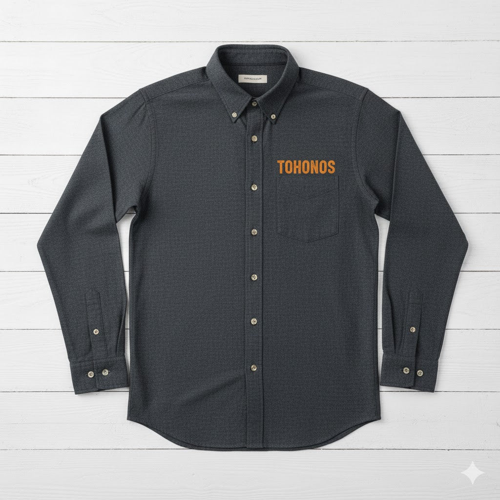 Camisa de Manga Larga Personalizada con Logo – Bordado o Estampado en Vinil | Tohono Graphics