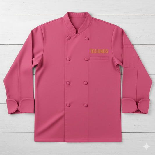 Filipina Chef de Mujer Personalizada con Logo – Bordado o Impresión Digital | Tohono Graphics